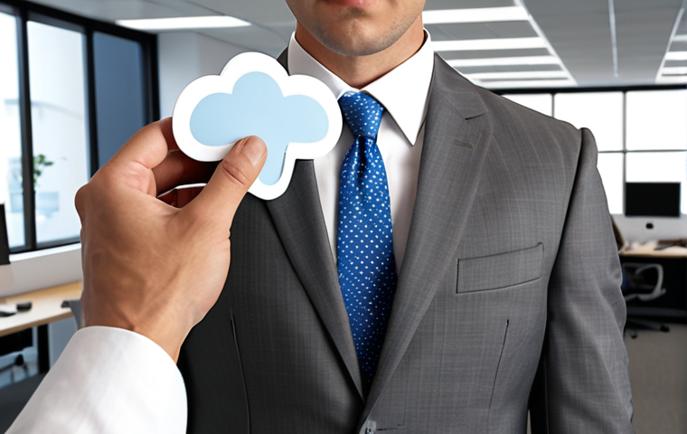 **

Prompt:  "A tailor fitting a cloud-shaped suit onto a business person.  Focus on the perfect fit and customization.  Modern office setting.  Emphasis on flexibility."

**