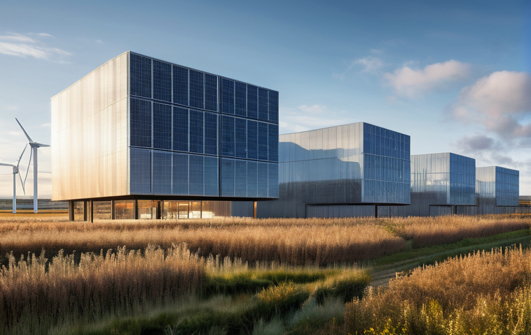 클라우드 서비스의 글로벌 데이터 센터 현황 - **Prompt 1: Sustainable Swedish Data Center with Heat Recovery**
"A majestic, futuristic data ce...
