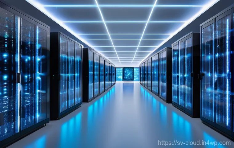 클라우드 서비스의 비즈니스 요구 사항 충족 방법 - **Prompt: Dynamic Cloud Expansion and Innovation**
    A sleek, ultra-modern data center, depicted n...